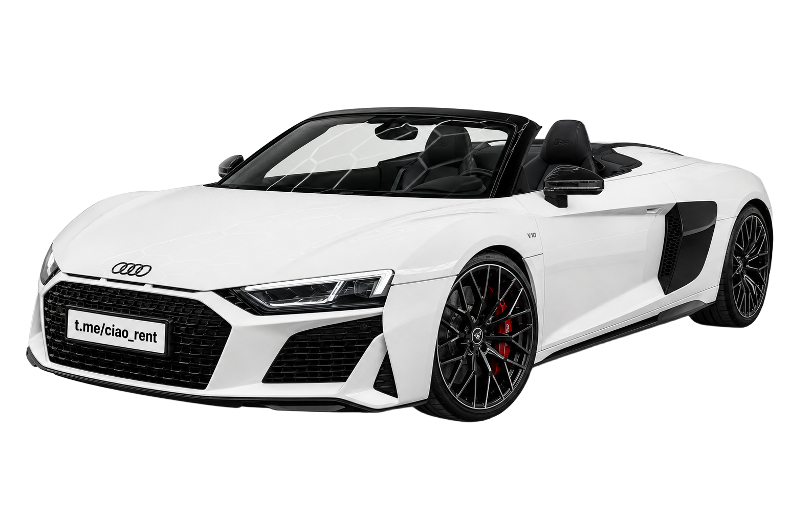 Audi R8 Spyder V10 — 1/4