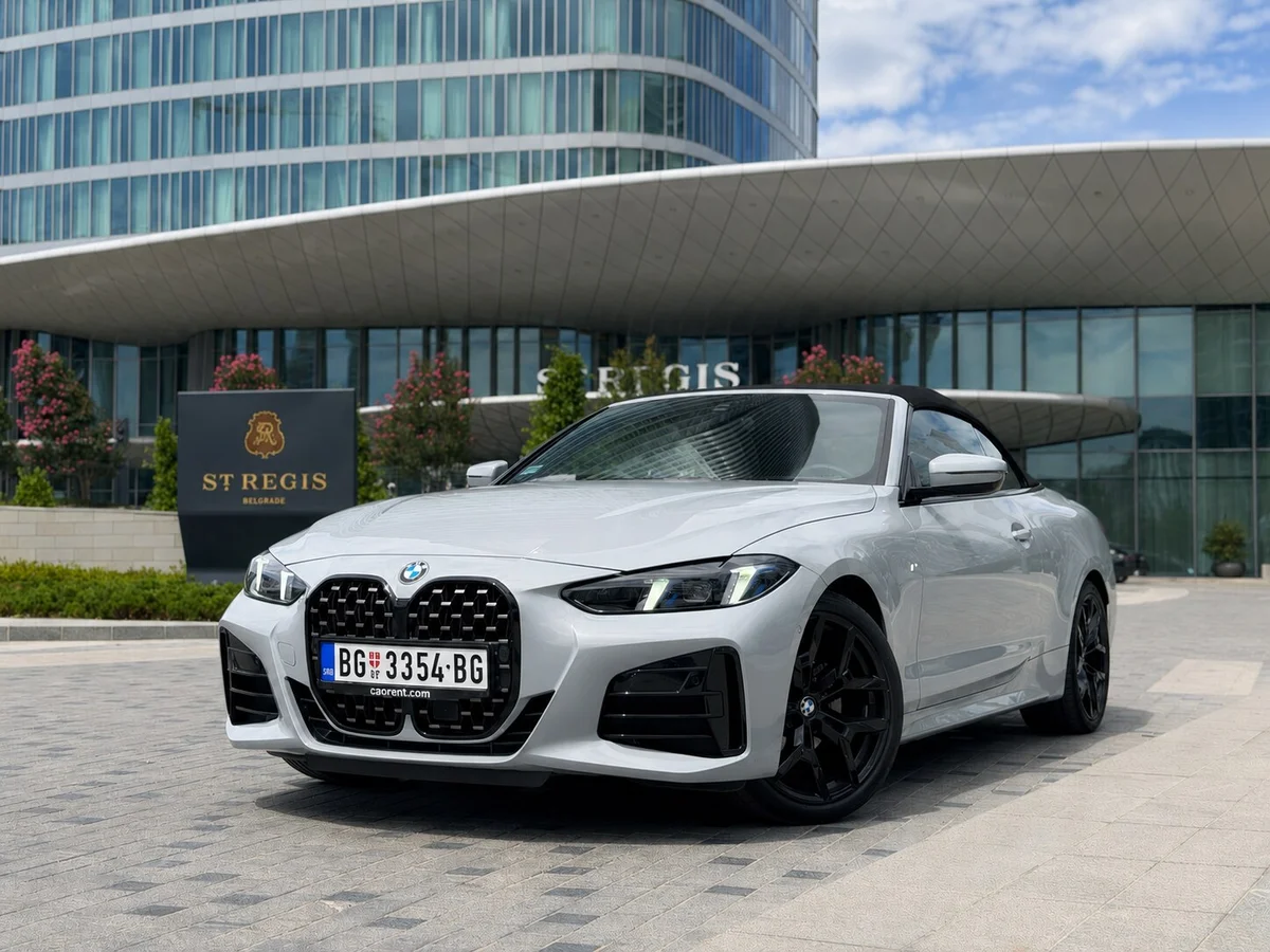 Кабриолет BMW 4 Series из автопарка CAO-RENT
